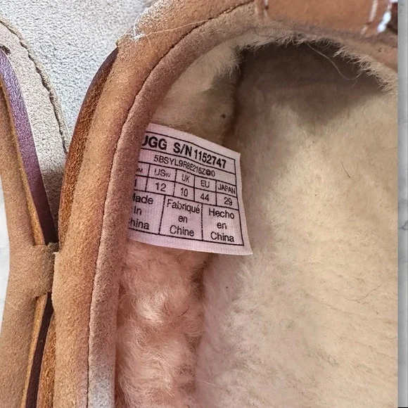 UGG ALL GENDER TASMAN CRAFTED REGENERATE SAND MEN US 12 / EU 45 / UK‎ 11